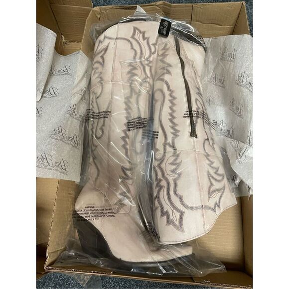 Brand New Dan Post Women’s 10M Loverly Knee High Leather Snip Western Boots - Picture 4 of 16